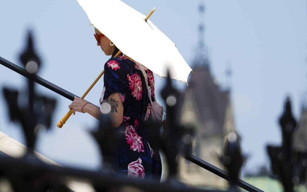Una “cúpula de calor” sobre Ontario y Quebec esta provocando un clima extremo en gran parte de Canadá.